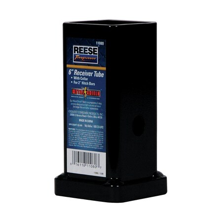 Reese Receiver Tube W/Clr6"X2" 11080